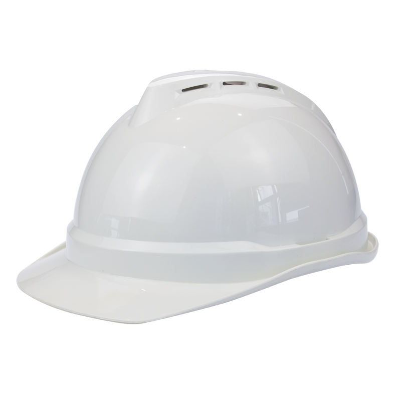 High-end hard V-type ABS safety helmet