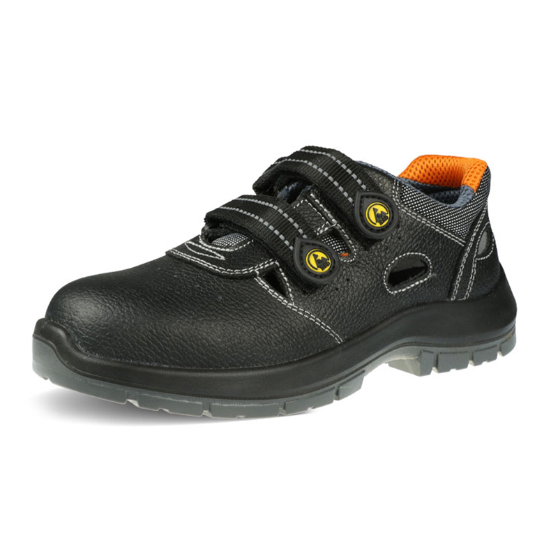 Slip-On canvas breathable safety shoes