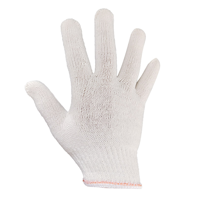 500G polyester cotton work gloves